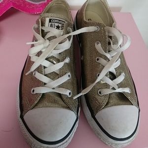 Gold Converse